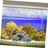 SUPVOX Aquarium Car Wreck Decoration Creative Resin Fish Tank Ornament