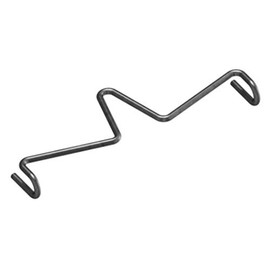 Lockjawz 12 Gauge Silver Steel T-Post Clip