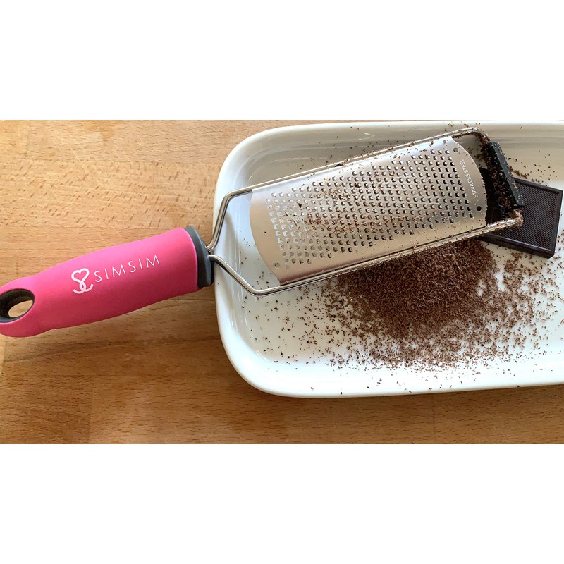 FVLFIL SimSim Fine Super Sharp Professional Grater Dishwasher Safe Multifunctional