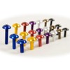 DURA-BOLT DBFB620G Button Bolts, M6-20mm, Gold, Set of 2