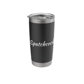 Spatchcock Chicken Minimalist Grill Father's Day Turkey Stainless Steel Insulated Tumbler