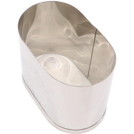 Kanda 075073 18-8 Stainless Steel Vegetable Cutter, Oval Shape, Large #3, Commercial Use