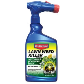 BioAdvanced Lawn Weed Killer Ready-to-Spray, Broadleaf Formula, 32 oz