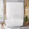 AmazerBath Shower Liner, 72x78 Plastic Frosted Shower Curtain Liner, PEVA