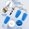 Triple Turbo Nozzle Pressure Washer, 360° Rotating Turbo Nozzle with