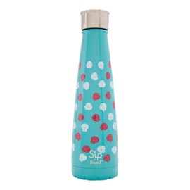 S'ip by S'well　保温・二重壁ステンレススチール製水筒、443ml、ブラック・リコリス 15oz NCUV11A