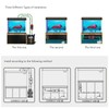 Aquarium External Heater Waterproof Auto Constant Temp Fish Tank Heating