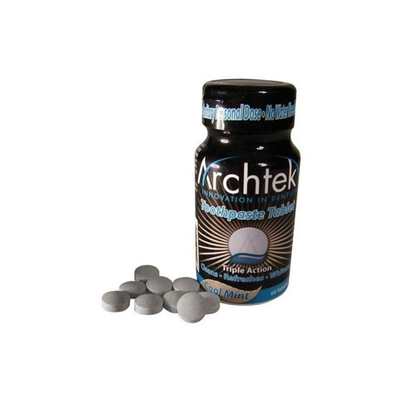 Archtek Toothpaste Tablets Cool Mint - 60 Count per Bottle