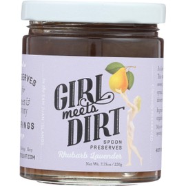 Girl Meets Dirt, Preserve Rhubarb Lavender, 7.75 Ounce