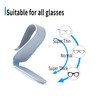 Yuoyar 2 Packs Magnetic Sunglass Holder for Car Visor -