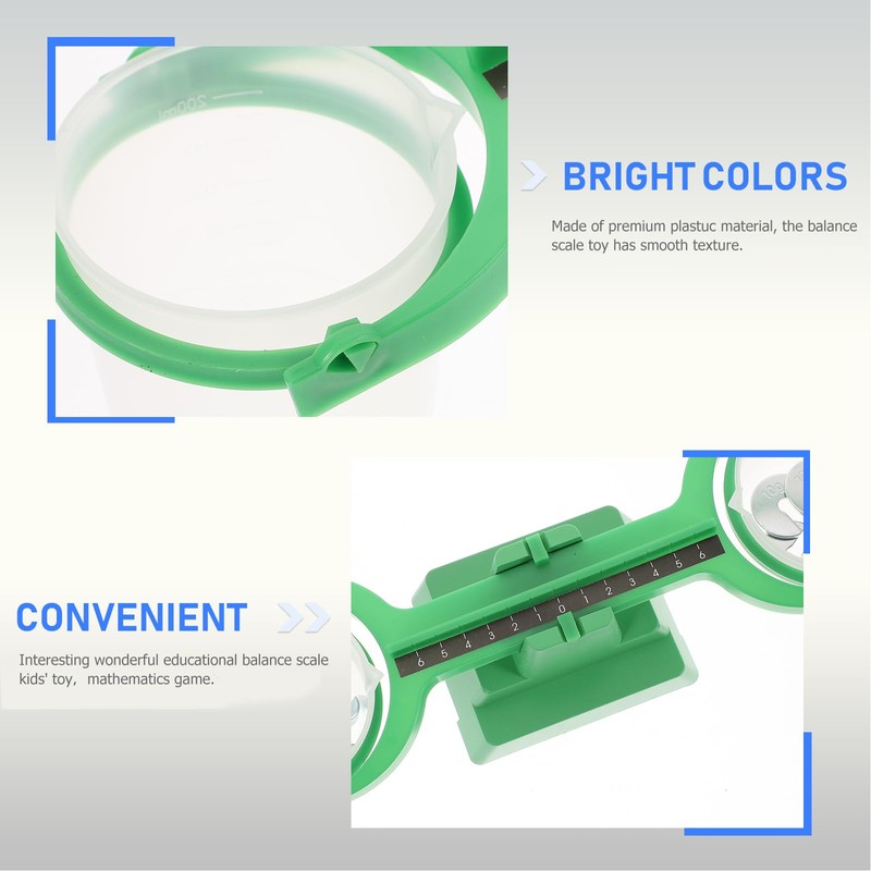 Operitacx Balance Scale Learning Resource, Plastic Balance Scale For Classroom