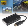 4‑in‑1 Adapter Cable Displayport to HDMI/VGA/DVI/Audio Converter Multifunction