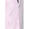 Emigre 50L Men's 100% Cotton Pink Striped Seersucker Suit