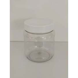 Meliars Frasco Pet Transparente 250 Ml Tapa Rosca R63 (25 Pzs)