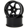 G-Force N-6 Drift Wheel /+8/Black RC Wheel GD061