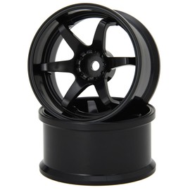 G-Force N-6 Drift Wheel /+8/Black RC Wheel GD061