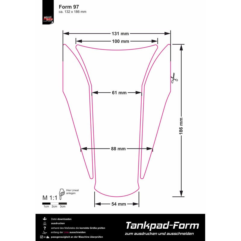 Tankpad Motorcycle Dragon Queen Fantasy Dragon Mystical Epic Art 3D