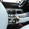 I'm not an Influencer Funny Design Stainless Steel Insulated Tumbler