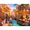 Clementoni Collection Puzzle-Sunse Over Venice-500 Pieces, Multicoloured, 35063