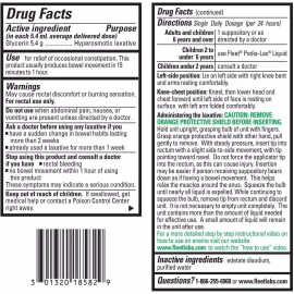 Fleet 3 Pack Fleet Liquid Glycerin Suppositories for Constipation 7.5 ml, 4 ct Each