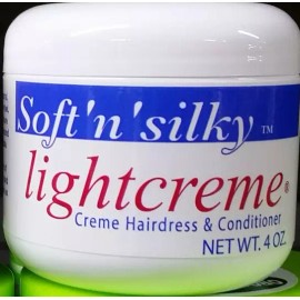 Soft 'N Silky Lightcreme 4 oz ( Creme Hairdress & Conditioner )