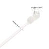 sourcing map Mount Head Cable Zip Ties 6 Inch Screw