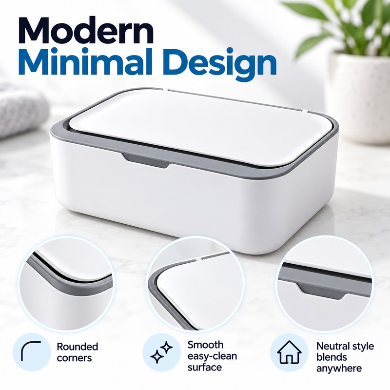 Wet Wipe Dispenser for Bathroom, Home & Office – Refillable