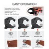 CRAFTMEMORE - Kit de cierre a presión resistente, herramienta ajustable