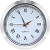 HILLHOME Mini Clock Insert 1 7/16 inch (37 mm) Round