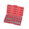 Kauplus 37PCS S2 Star Bit Socket And External -Socket Set,