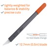 Slice 10568 Ceramic Scalpel, Thin Flat Handle, Finger Friendly Blade