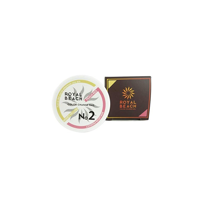 Royal Beach Royal Beach Color Changing Gel Nails, HONEY YELLOW