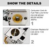 Carburetor Kit Replacement for Stihl 034 036 MS340 MS360 Chainsaw,