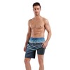 QRANSS Swim Trunks Men with Compression Lined 7'' Swimming Shorts