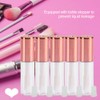 1.2 ml Lip Gloss Tube, DIY Cosmetic Container with Stopper,