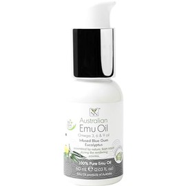 Aceite de emú australiano, 2 onzas, aceite de emú para cabello, piel y cuero cabelludo, con grado farmacéutico