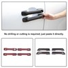 Auto Exterior Door Handle Protective Trim Cover Compatible with Toyota