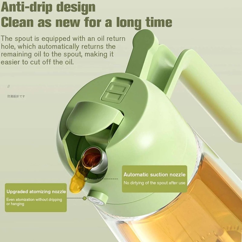 Kitchen Maiden 2 In 1 Oil Dispenser, Kitchenmaiden 2 In