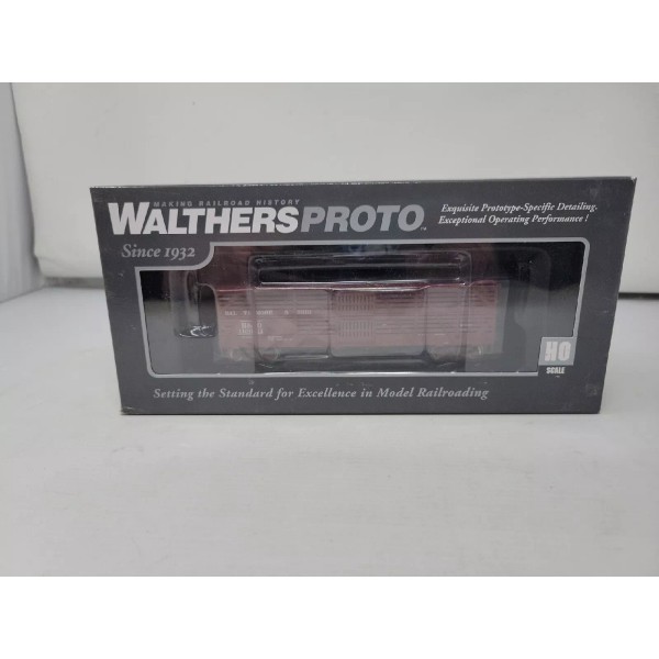 WALTHERS PROTO HO BALTIMORE & OHIO MATHER 2 LEVEL STOCK