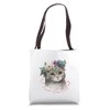 Cute Cat Design Flowers Pet Designer Tote Bag