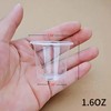 Cynohesta Bulk Mini Plastic Shot Glasses Disposable Small Cups，Clear Communion