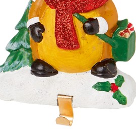 Widdle Gifts Ltd Christmas Fun Reindeer Stocking Hanger Holder Fireplace Mantle Hooks Decoration