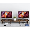 Zimilar Dual Monitor Stand Riser, Monitor Stand with Adjustable Length