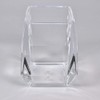 COM. TOP - Acrylic Pen Holder, Clear Desk Pen Cup,
