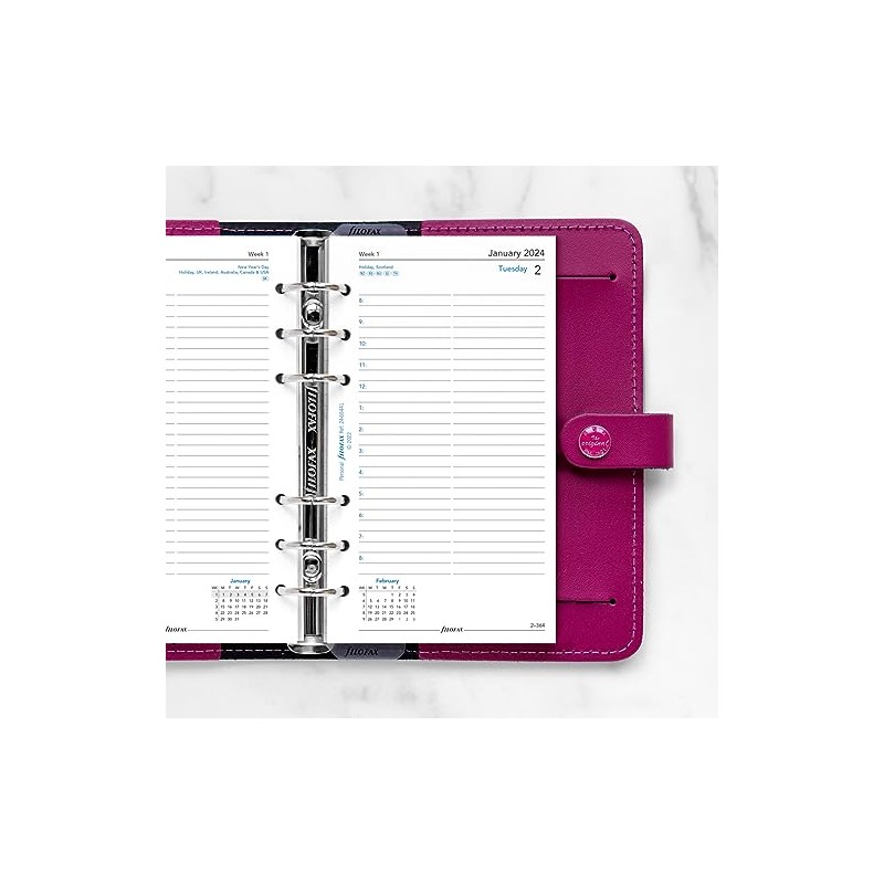 Filofax Personal day per page English appointments diary - 2024,
