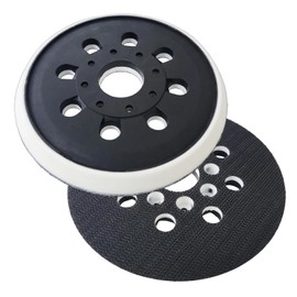 Sander Pads, Random Orbital Sander Pads, Sander Parts,Sanding Pads 123mm Diameter 11mm Thickness, Sander Velcro Pad Replacement for Woodworking and Surface Finishing Tasks