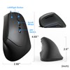SANWA Wired Ergonomic Mouse, Optical Vertical Computer Mice, Reduce Wrist