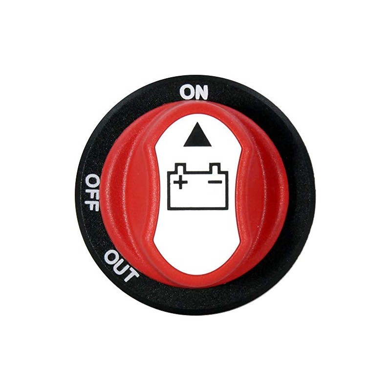 Powerwerx PanelHDSW-K Heavy Duty 100A Mini Panel Mount ON-Off Battery