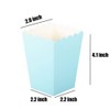 Blue Mini Popcorn Boxes,Pack of 36
