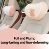 UINSUE Car Headrest Pillow 2PCS Auto Headrest Cushion Memory Foam